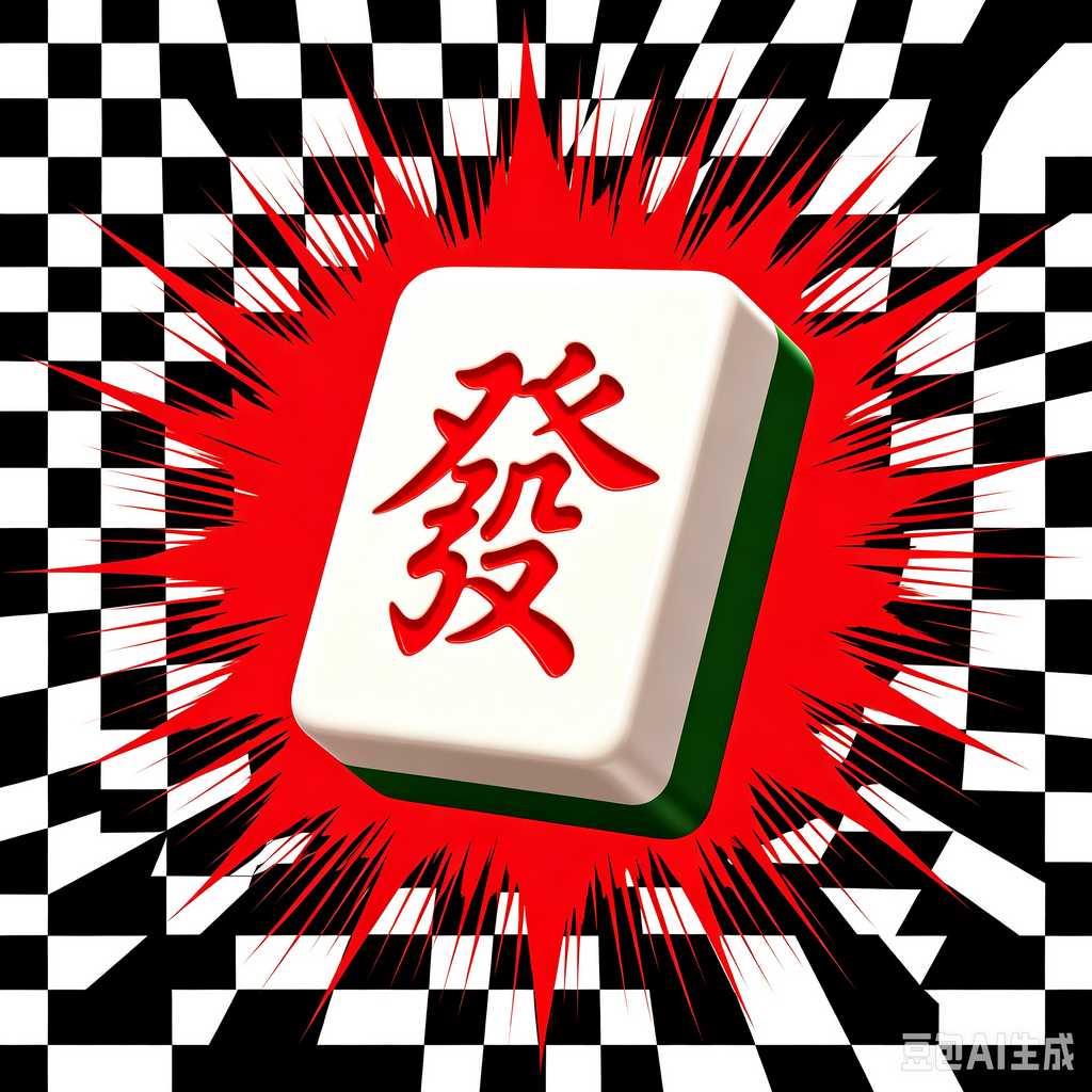 deep print mahjong set